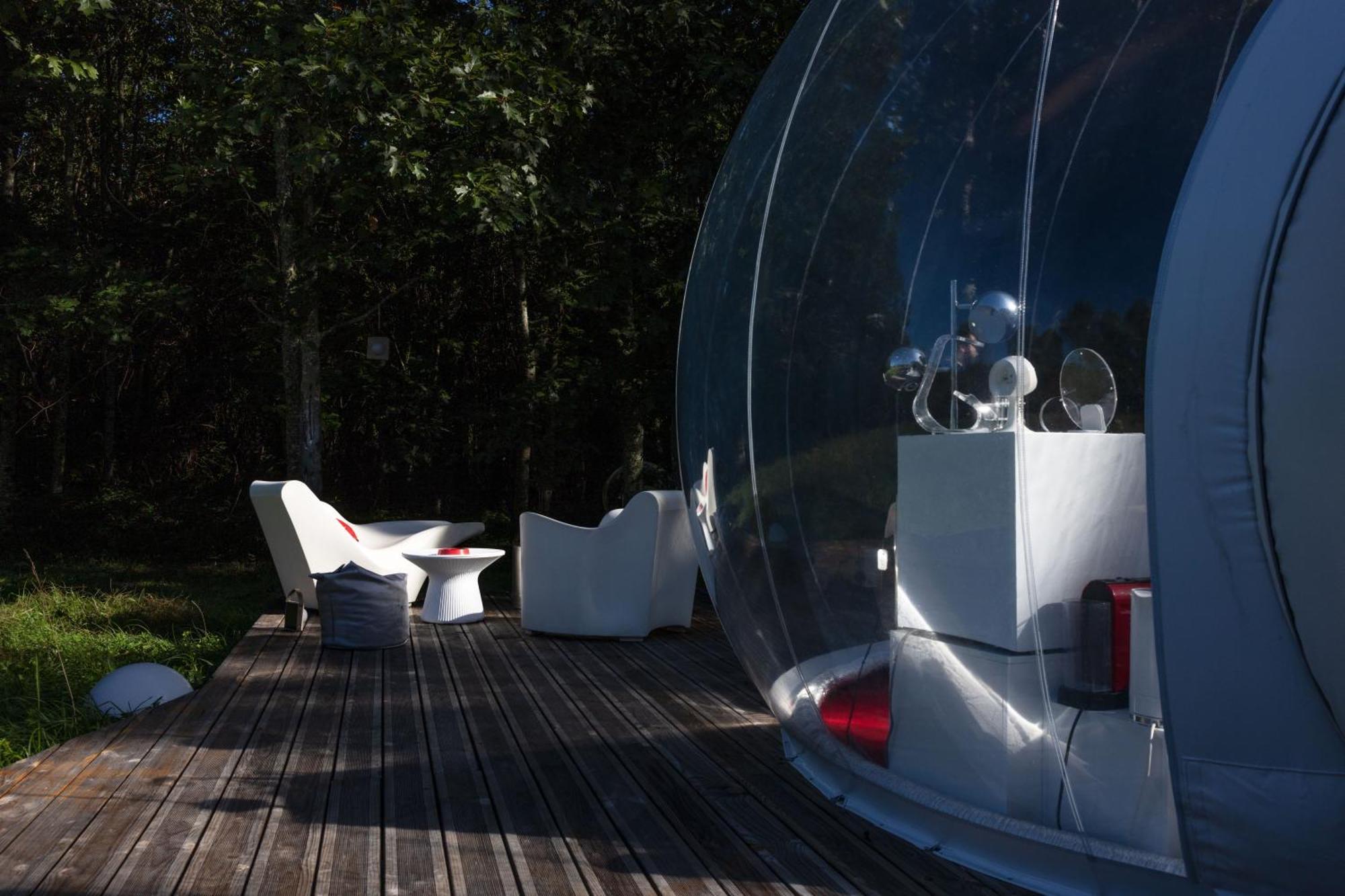 L Ost In Sensations -Hebergements Insolites Et Suites De Luxe Spa Sauna Piscine Foret Marcenais Exterior foto